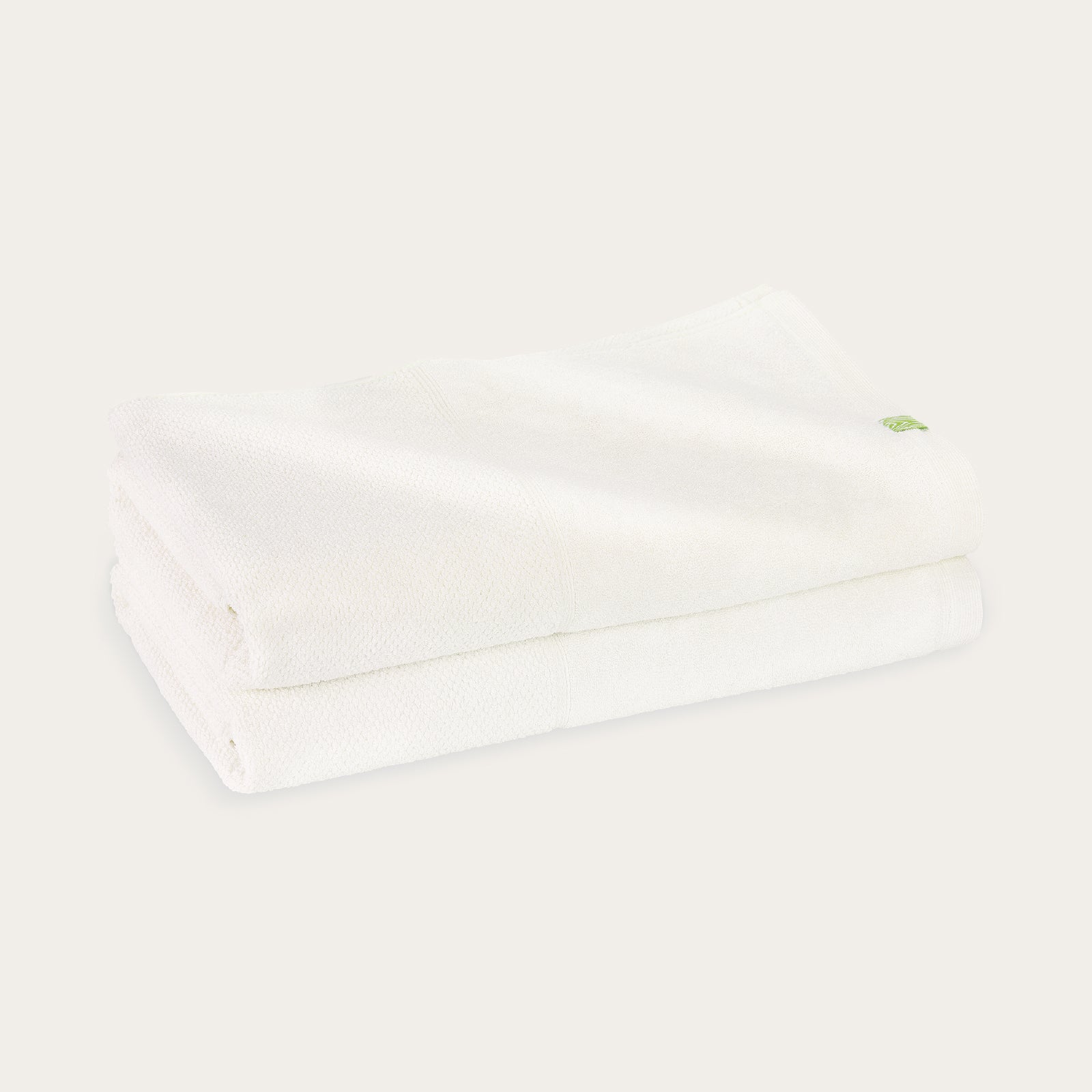 2x The Bath Sheet - Green Label