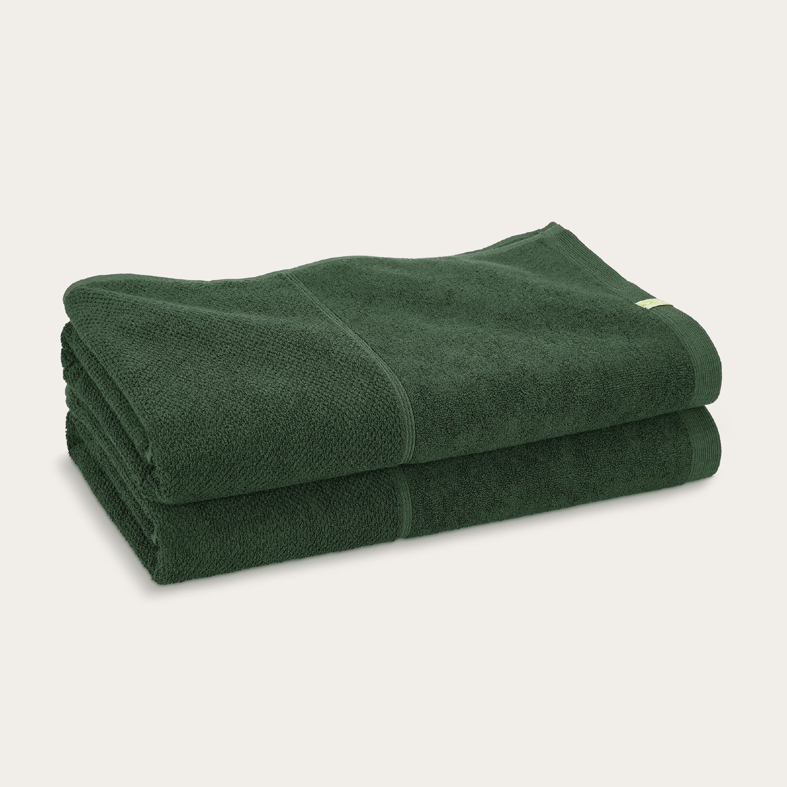 2x The Bath Sheet - Green Label