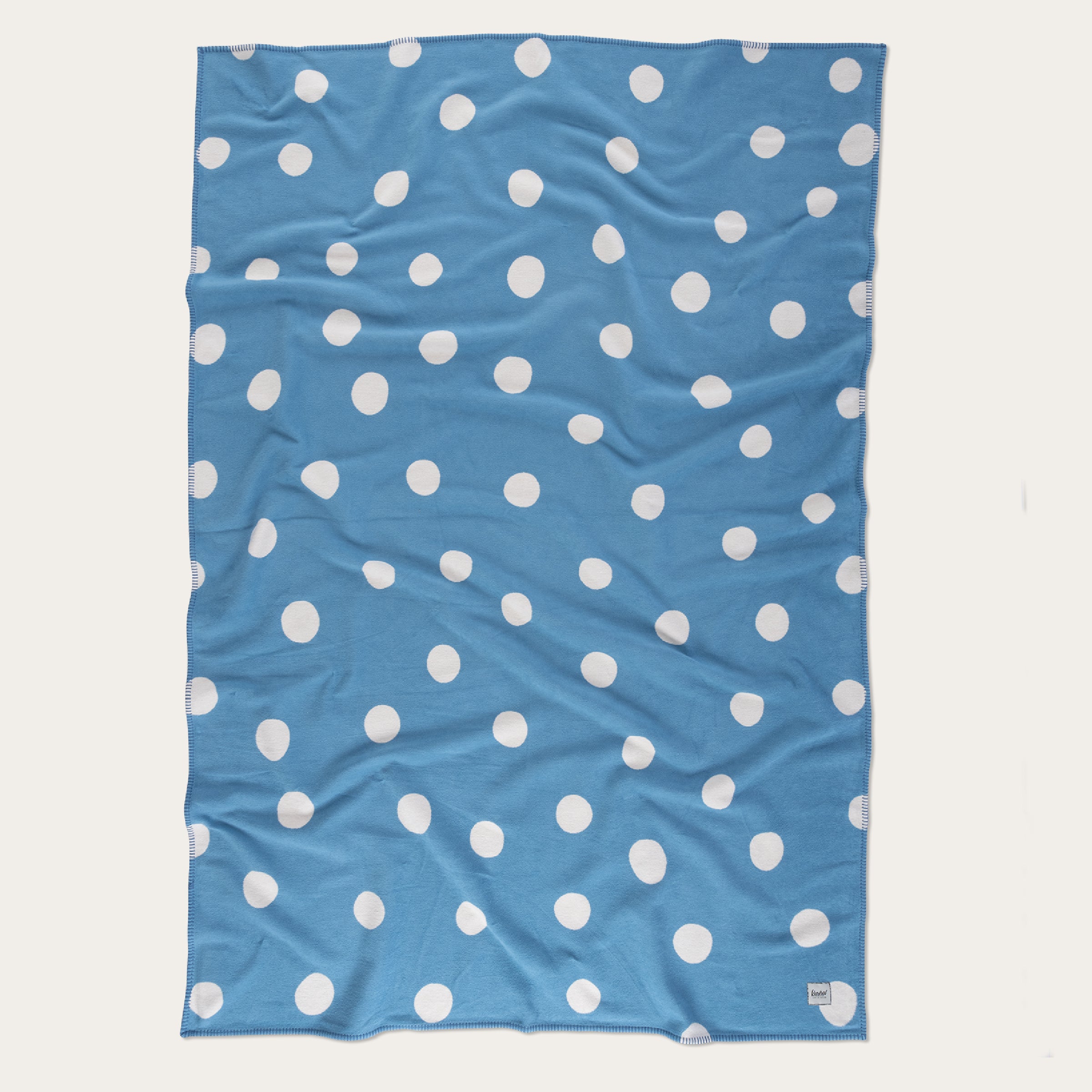 Kushel Decke Polka Blue